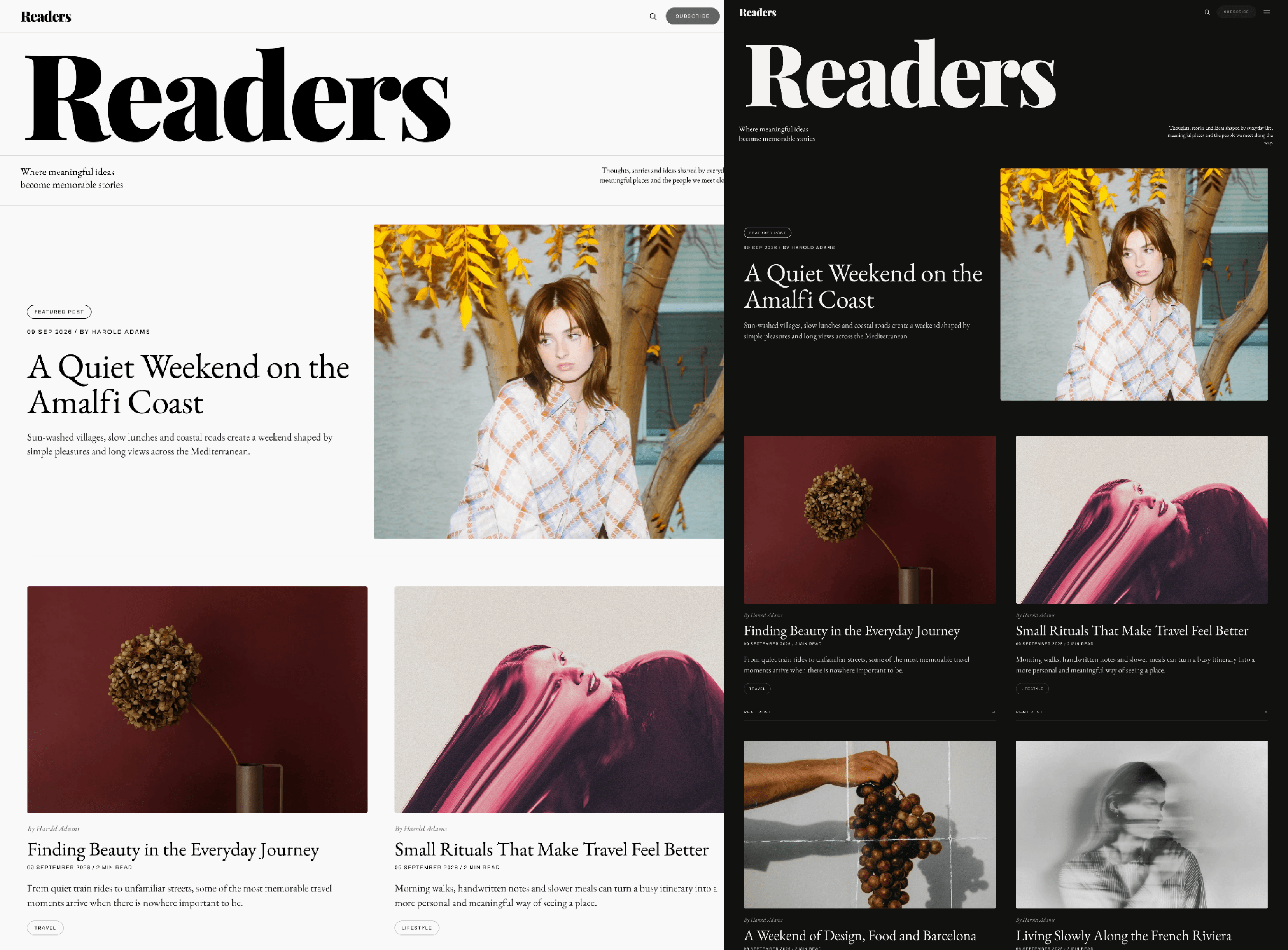 Readers — Blog Ghost Theme